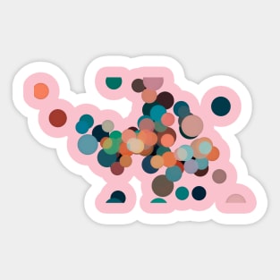 Bubbles fantasy #abstract Sticker